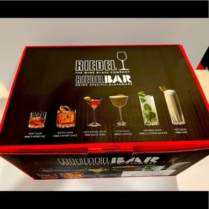 Riedel Glassware front the glass wine company. Special edition.